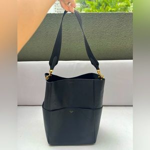 🖤Celine Smooth Calf-Skin Black Bucket Bag